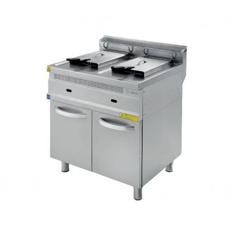 15+15 L gas fryer with cabinet Series 700 TURHAN