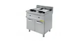 Friteuse gaz 15+15 L avec armoire Série 700 TURHAN