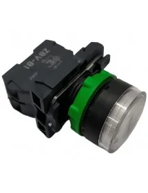 Pulsador Blanco Luminoso...