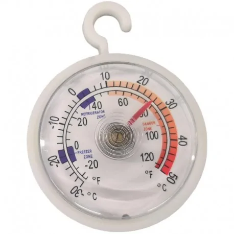 thermomètre -30 jusqu'à +50°C mesure ø52mm affichage analogue Bartscher