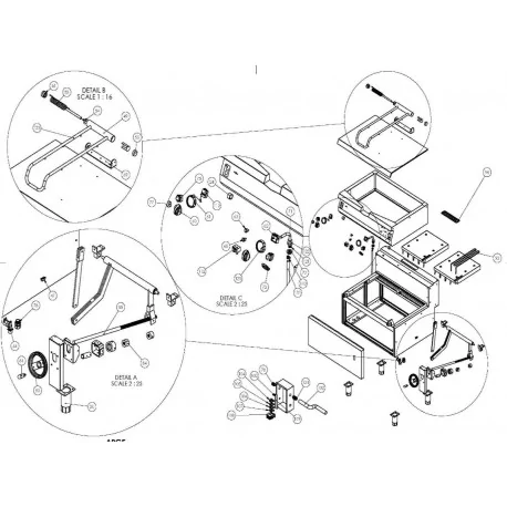Élément chauffant Brat Pans Ozti 1500W 230V...