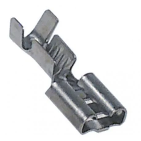 cosse faston taille 6,3mm 1-2,5mm² inox t.max....