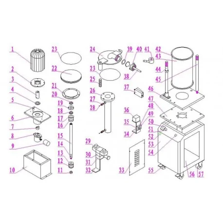 Stuffer Piston Gasket SF-350 CR Star 285x5.7mm...