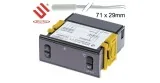 Controlador electrónico SHANGFANG tipo SF-101 medida de montaje 71x29mm aliment. 230V tensión AC NTC