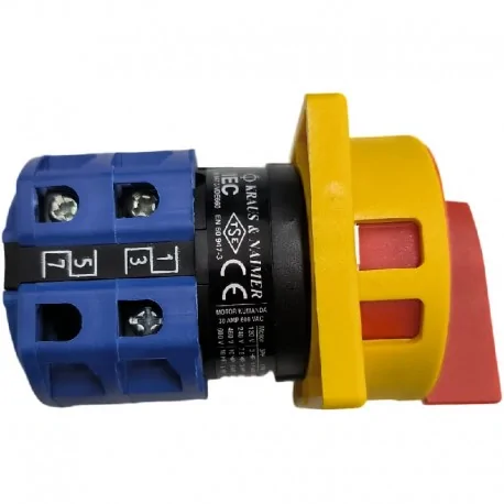 Commutateur rotatif 2 0-1 3 polos 25A CA20 A202...