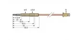Termopar conexión para conector ø6,0(6,5)mm M8x1 L 320mm