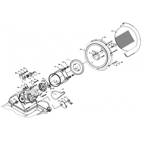 Labyrinth Slicer Berkel 800S 3833-5004 Exploded...