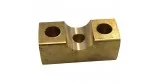 Grill Shaft Flange 14x14x34mm Ø6.5mm