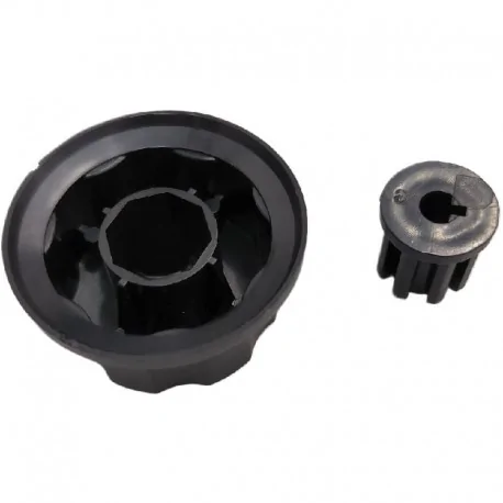 Universal knob ø 44mm black