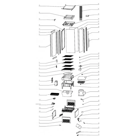 Double vitrage avec chambre Partie latérale...
