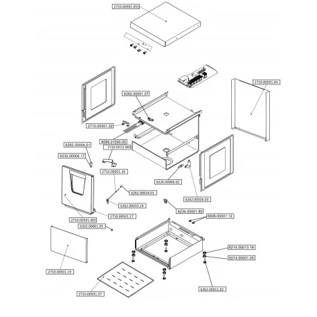 Ozti Dishwasher Hinge Support 6262.00001.25...
