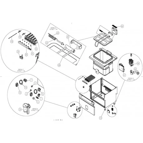 Handle opening Gas Boiling Pan Oztiryakiler...