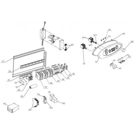 Tapón Panel Lavavajillas Ozti Ø10 6262.00006.02