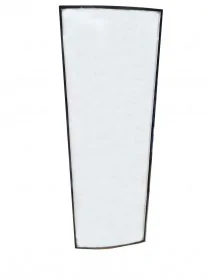 Curved double glass with...