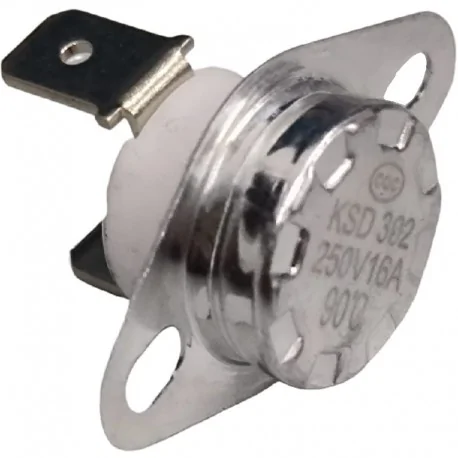 Thermostat de sécurité à contact 90ºC KSD302 250V 16A
