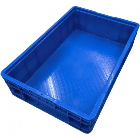 Blue Plastic Container 600x400x150mm BD600