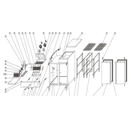 Junta de frigorífico Armario GN GN650TN...