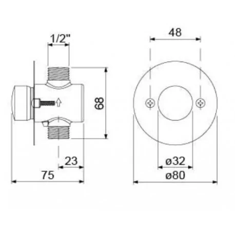 válvula de cierre automático válvula encastrada...