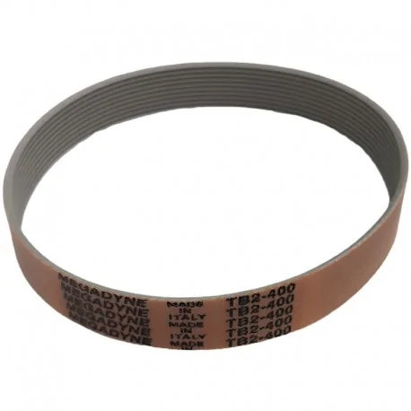 poly-v belt profile TB2 L 400mm W 20mm grooves...