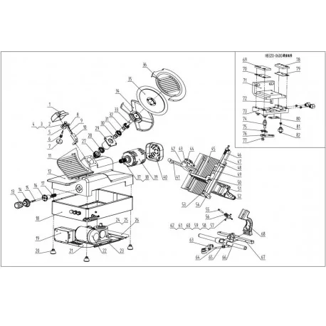 Cutter automatique HB-320