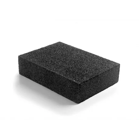 Emery sponge for casseroles and frying pans