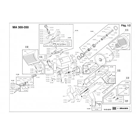 Casquillo Pata Cortadora Braher MA Acero...