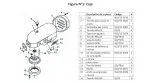 Traction spiral Mixer B10Cr CT-B10L Exploded view 1 Measurements 25x28mm Shaft Ø14mm