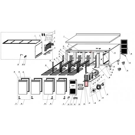 Refrigerated Tabletop Evaporator SNACK4200TN...