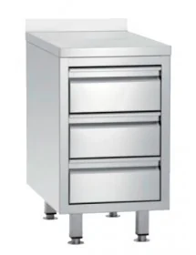 Mesa cajonera 3 cajones