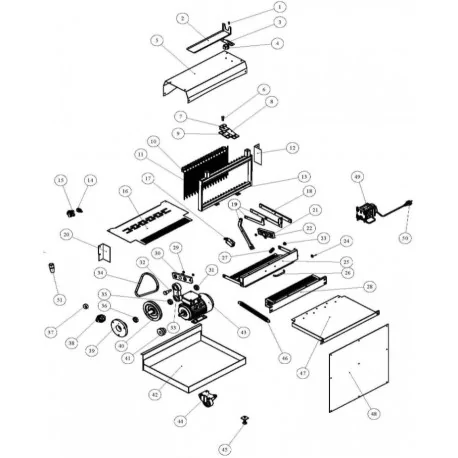 Ozti Trancheuse à Pain Ressort L130mm LT185mm...