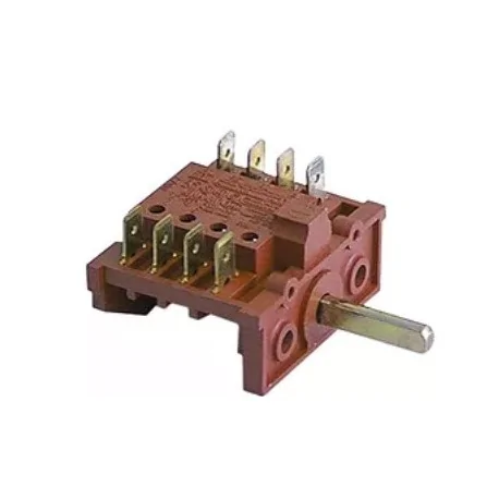 operation switch 2 operating positions 2NO switching sequence 0-1 10A shaft ø 6x4,6mm 301087