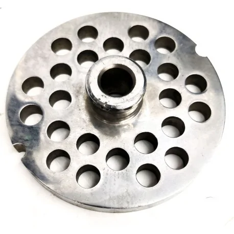 Mincing Plate 32 Hole 10mm with pivot 2 notch Stainless Enterprise