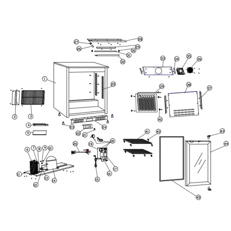 Soporte Bisagra Kit Armario RB-150H