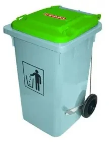 Green pedal bucket 80L