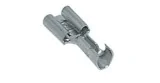 conector Faston hembra tamaño 6,3x0,8mm 1,0-2,5mm² recto Fe gal Ni T máx 340°C UE 100 pzs