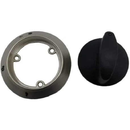 Pomo mando Ø58mm Eje 8x6,5mm Roseta Ø84mm...