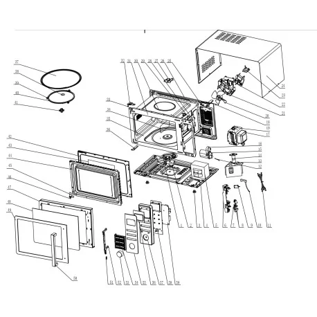 Kit microinterruptor para microondas DMD90