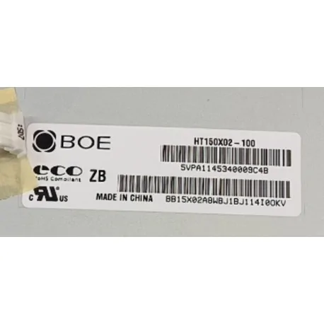 Pantalla HT150X02-100 15.0" a-Si TFT-LCD Panel...