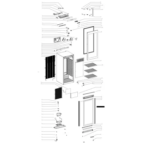 Adaptable aluminum handle soft opening RTB-480