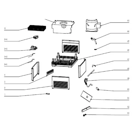 White display door handle RT-98L 1.1.C.C12.14...