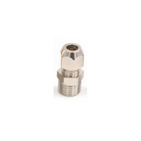 Unión roscada con anillo cortante tubo Ø6mm  M10x1 - 1/4"