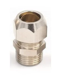 Threaded union with cutting...