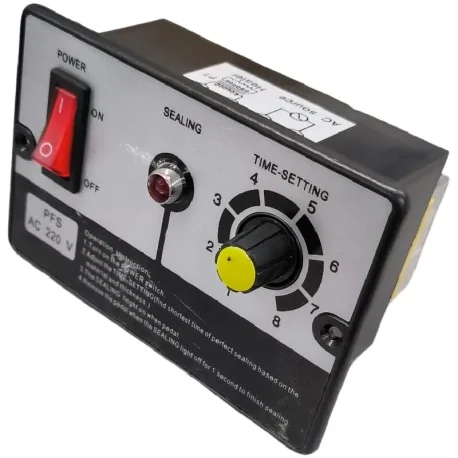 Electronic regulator control panel bag welding...