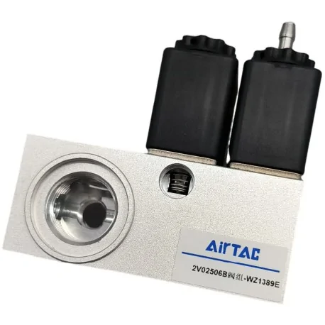 Double solenoid valve for vacuum packaging...