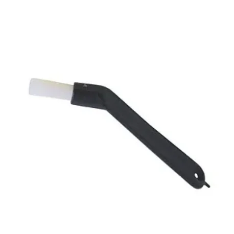 cepillo de limpieza nylon ø 10mm acodado longitud total 129mm altura de guarnición 24mm Bezzera