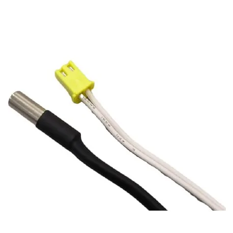 Sensor de temperatura NTC 2500mm RTB-480B Conector amarillo cable blanco