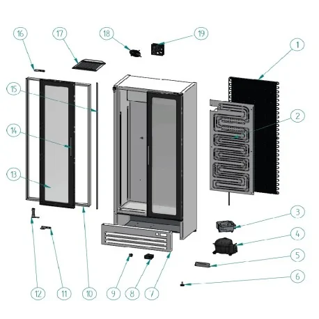 Docriluc refrigerated display refrigerator...