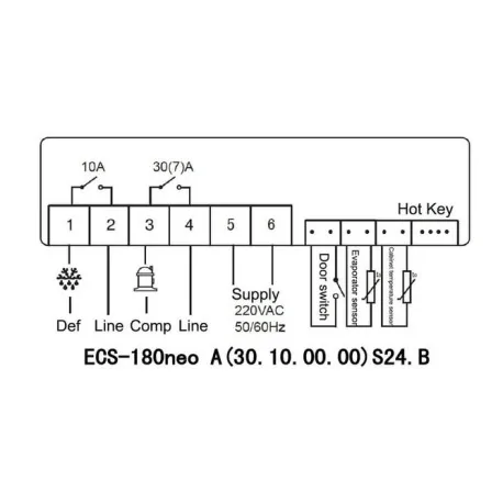 Termostato digital ECS-180neo
