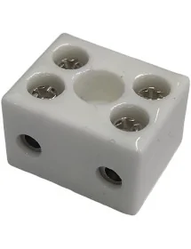 Porcelain connector 2 poles...