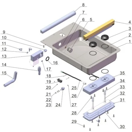 Support d'axes de chambre de soudage Machine...